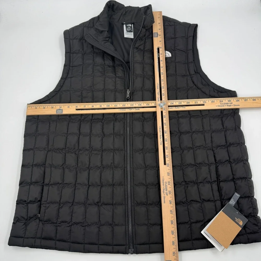 The North Face ThermoBall Insulated‎ Vest Mens XXL Black Quilted NF0A8A51JK3 NWT
